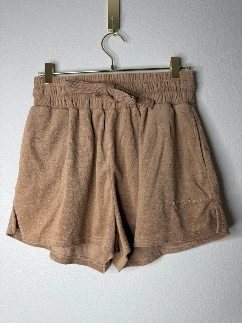Myra Swim Rocco Terry Clothe 2 pc Shorts NWT’s set sz S/M - Picture 3 of 11